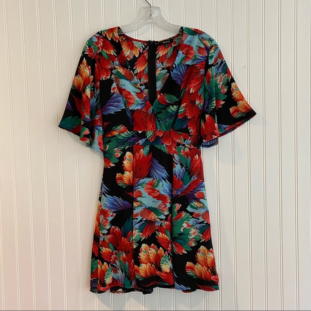 Verty floral pattern dress SIZE SMALL